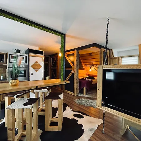 Viking Shelter - Z Jacuzzi Апартаменты Закопане